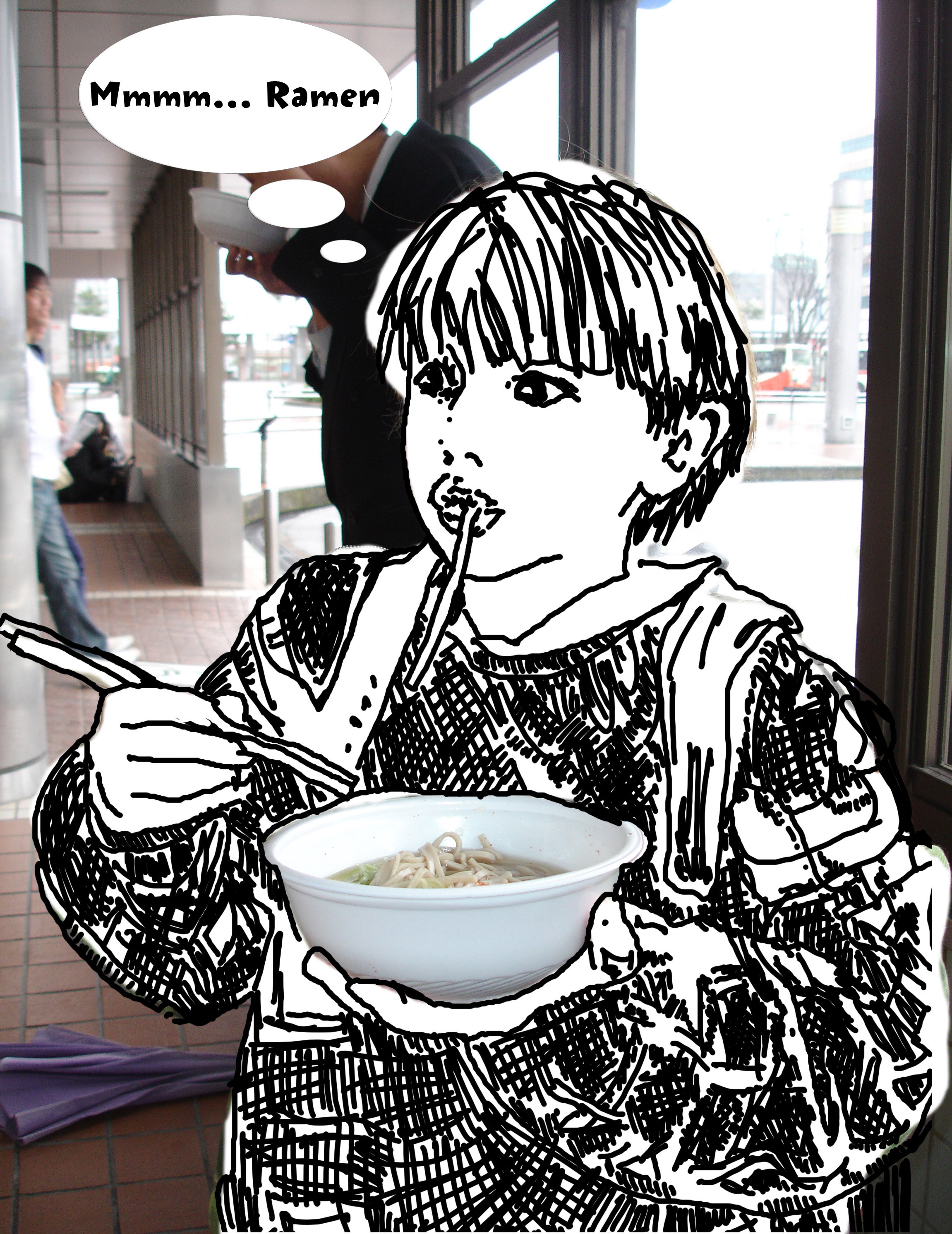 mmmm more ramen at train.jpg