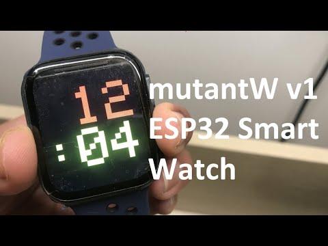 mutantW - Easy to built ESP32 Smart watch