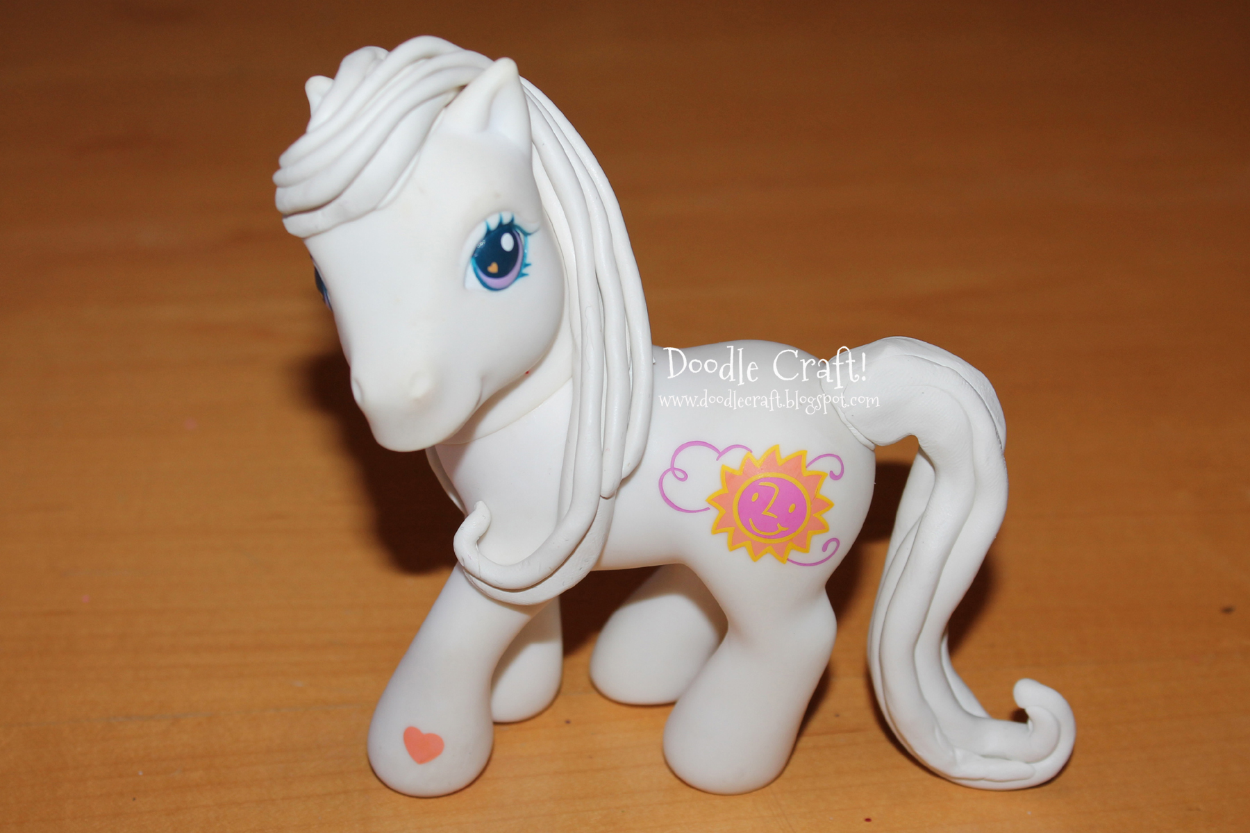 my little pony hairless sculpted with bake hard clay mlp customized custom design your own.jpg