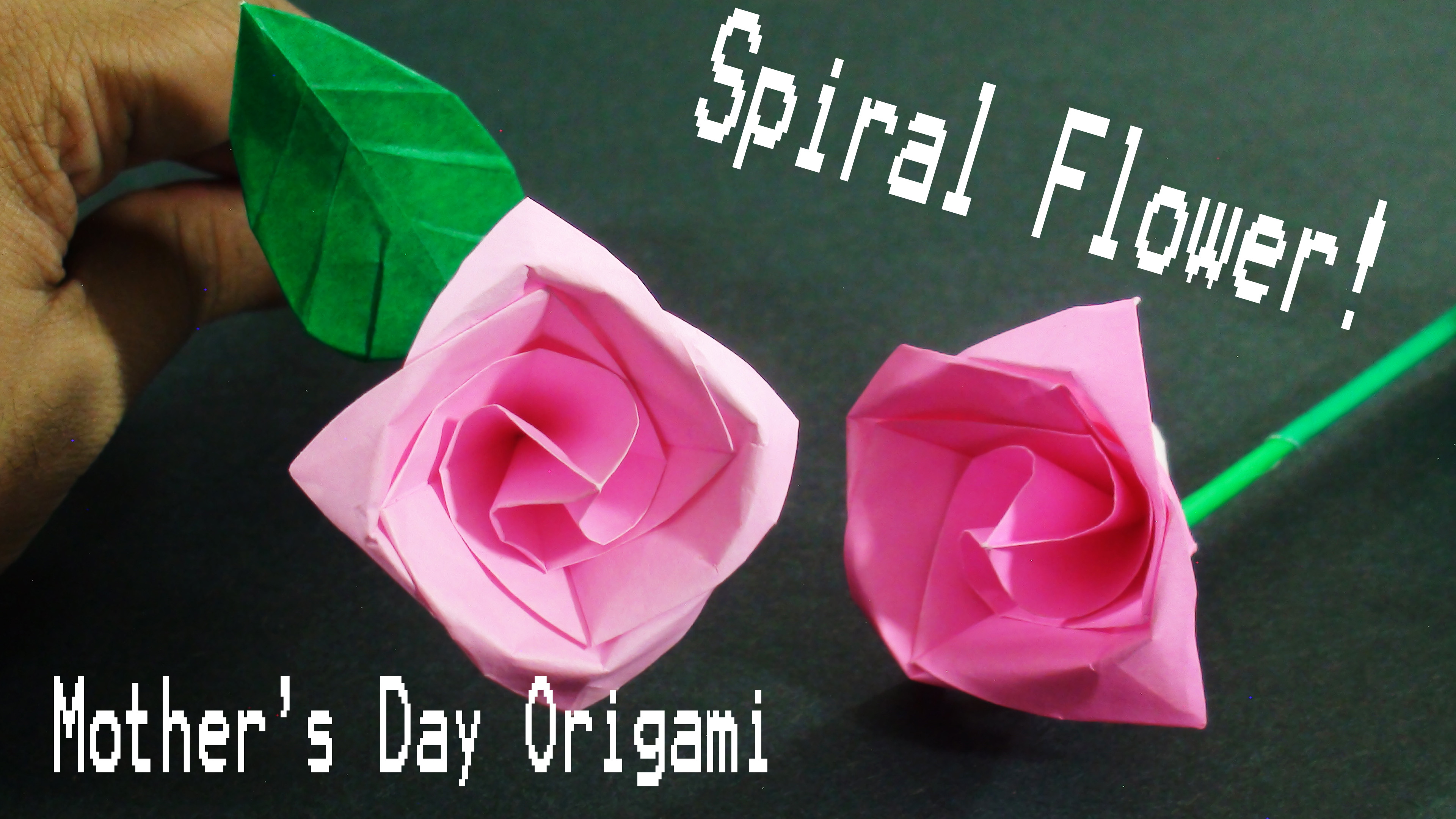 origami mother's day flower rose.jpg