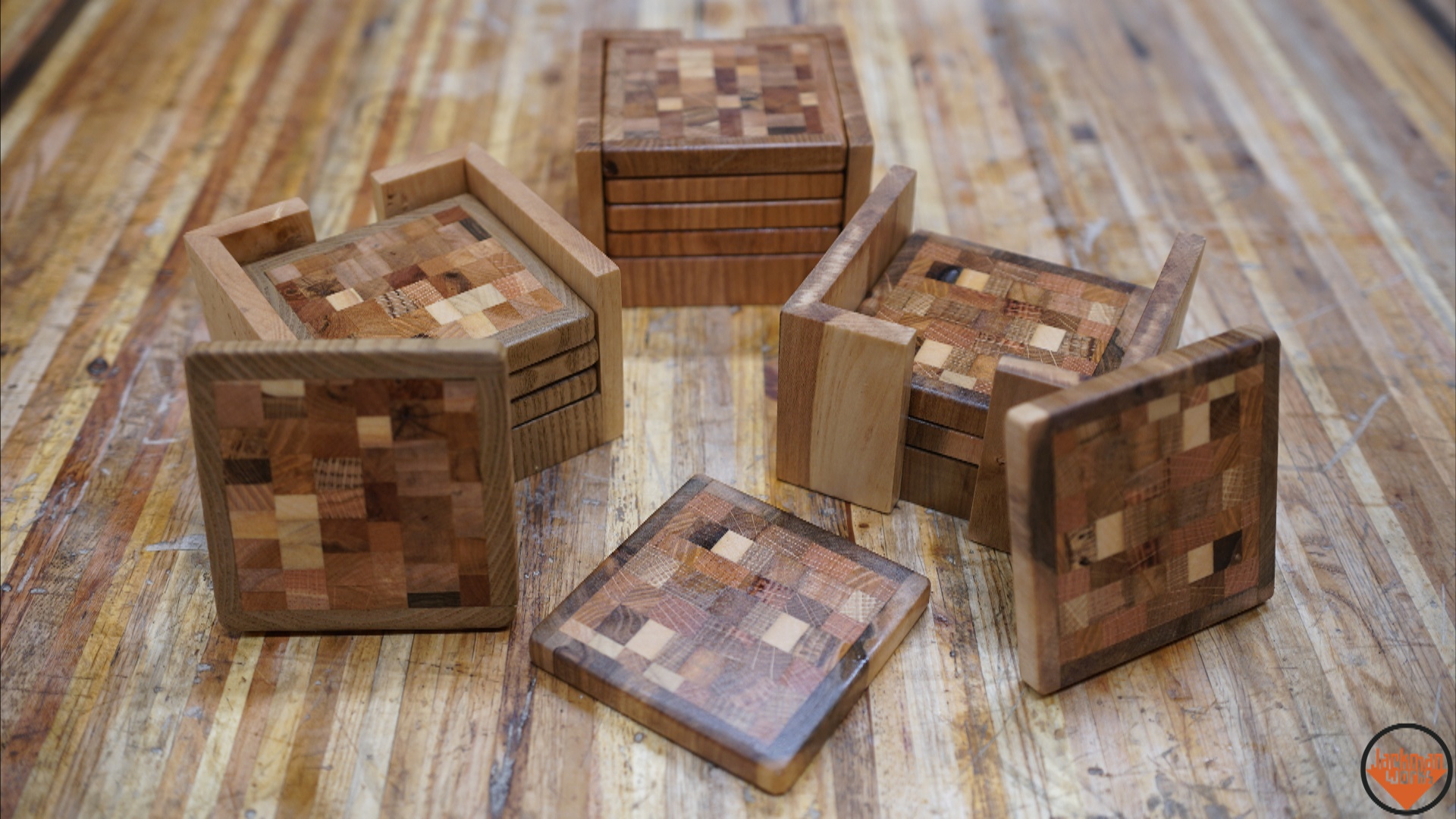 pallet wood end grain coasters 31.jpg
