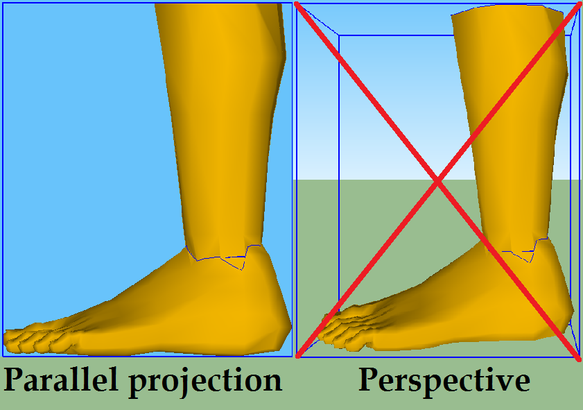 paralel projection vs perspective.bmp