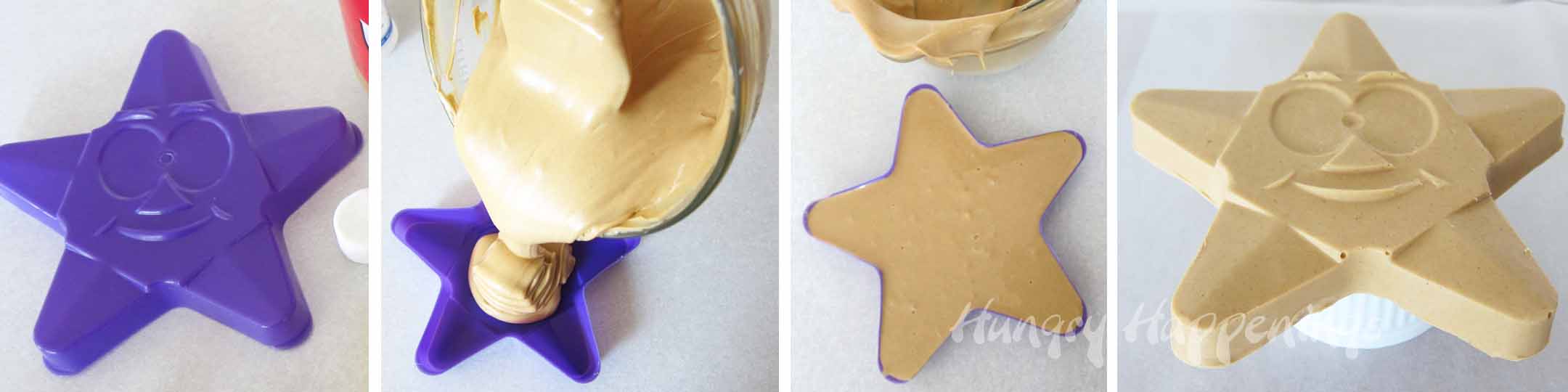 peanut butter fudge starfish recipe, beach and pool party food, desserts, treats .jpg