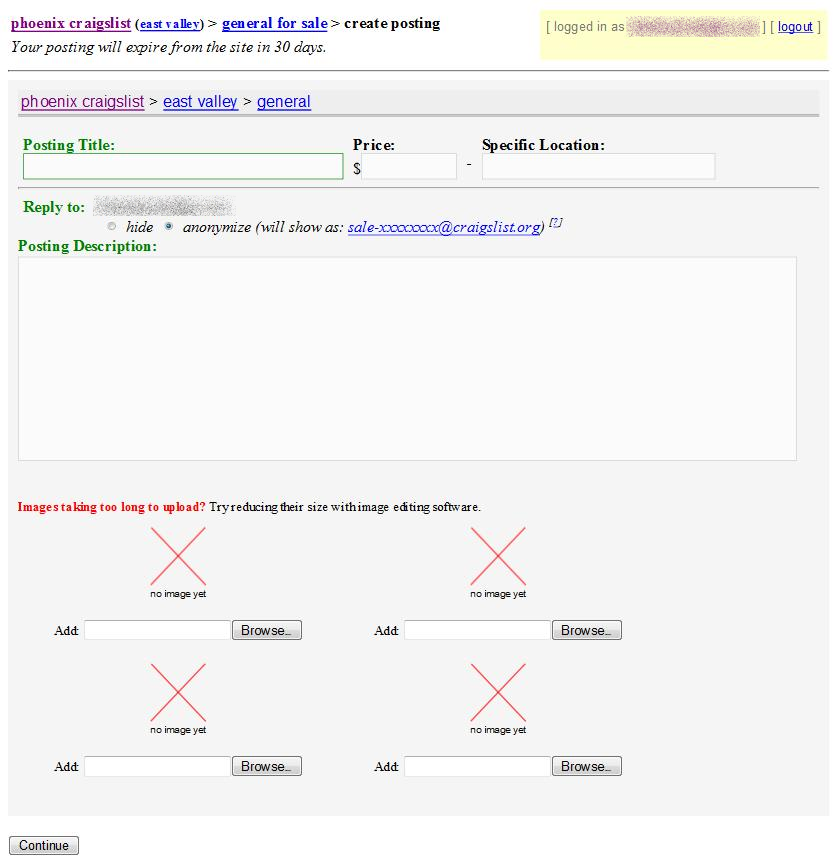 phoenix craigslist - posting - general for sale_1242950426652.png