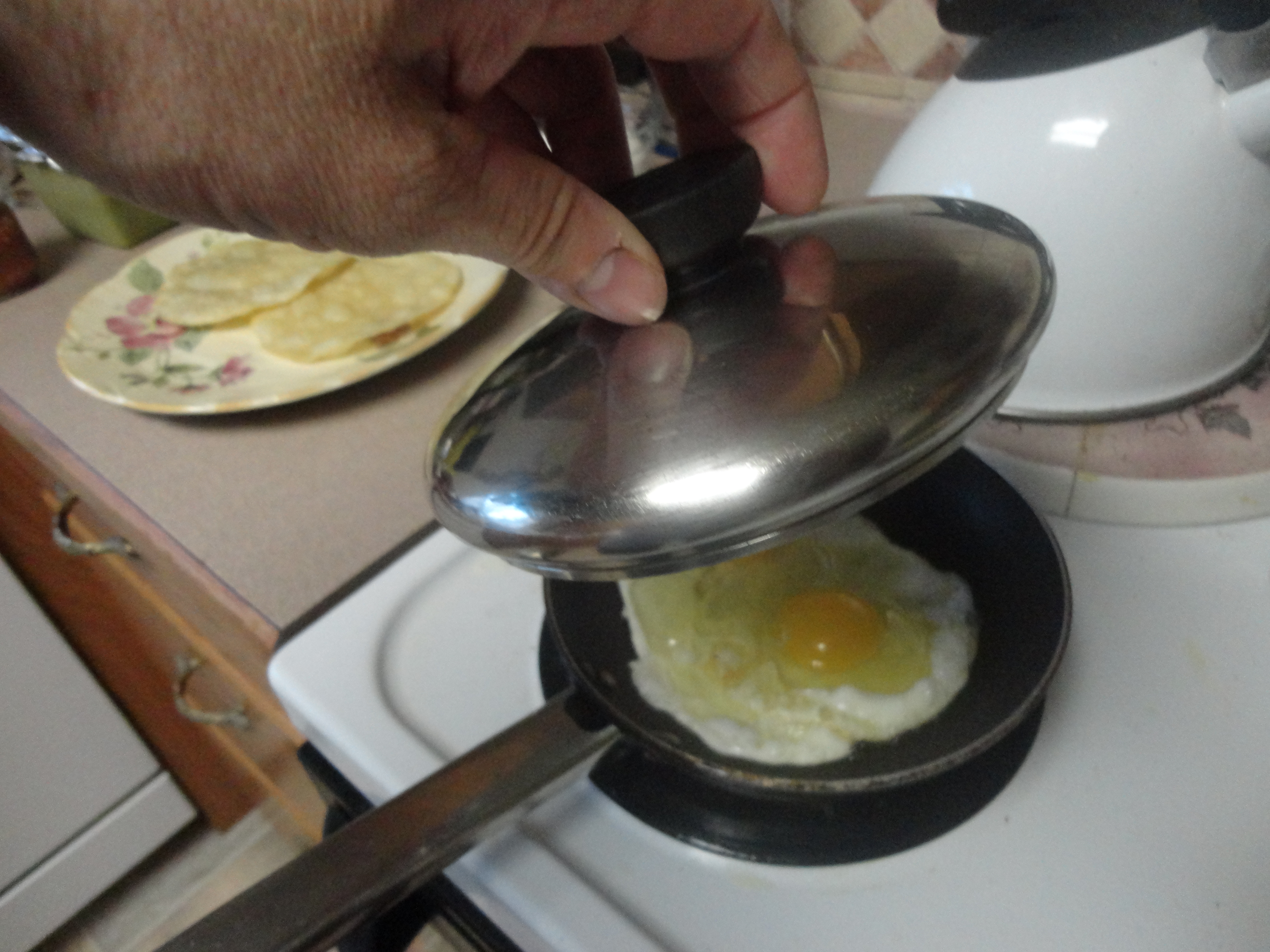 placing lid over eggs.JPG