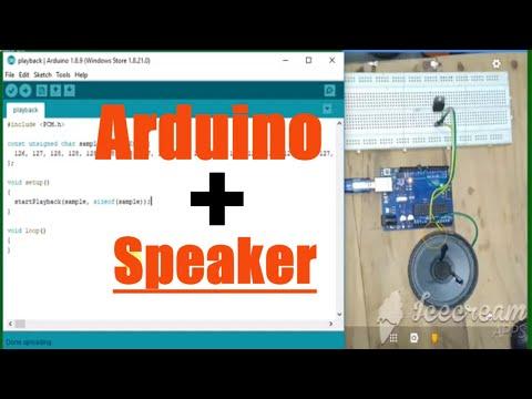 playing music with Arduino | Speaker interfacing | Talking Arduino | VEDTUBE