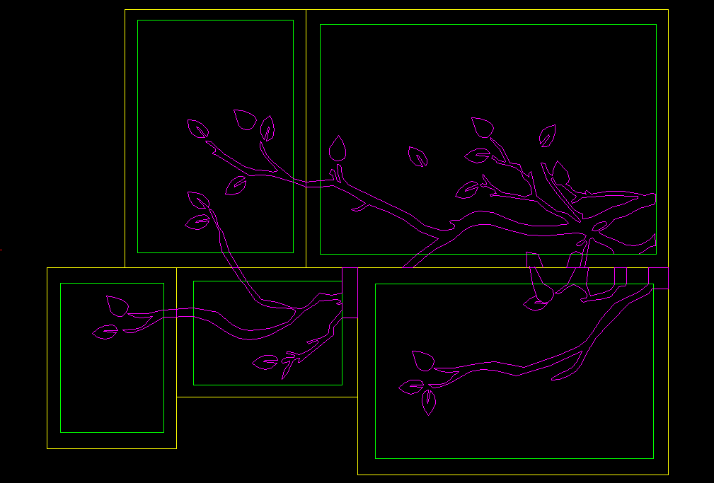 position your drawing so it looks like it extends on the inner frame and draw the extensions.png