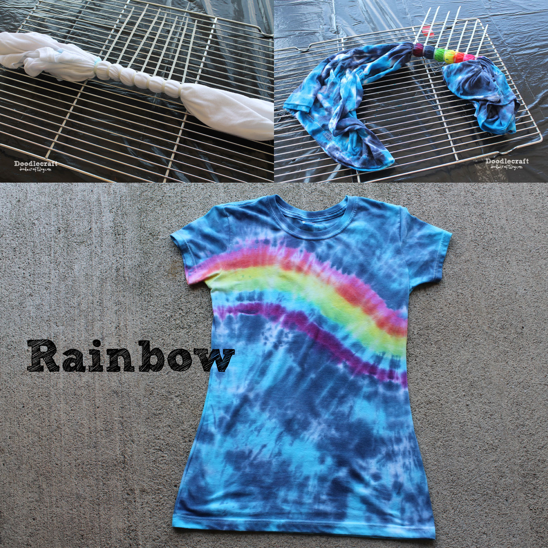 rainbow tie dye pattern easy shirt tulip one step family time.jpg