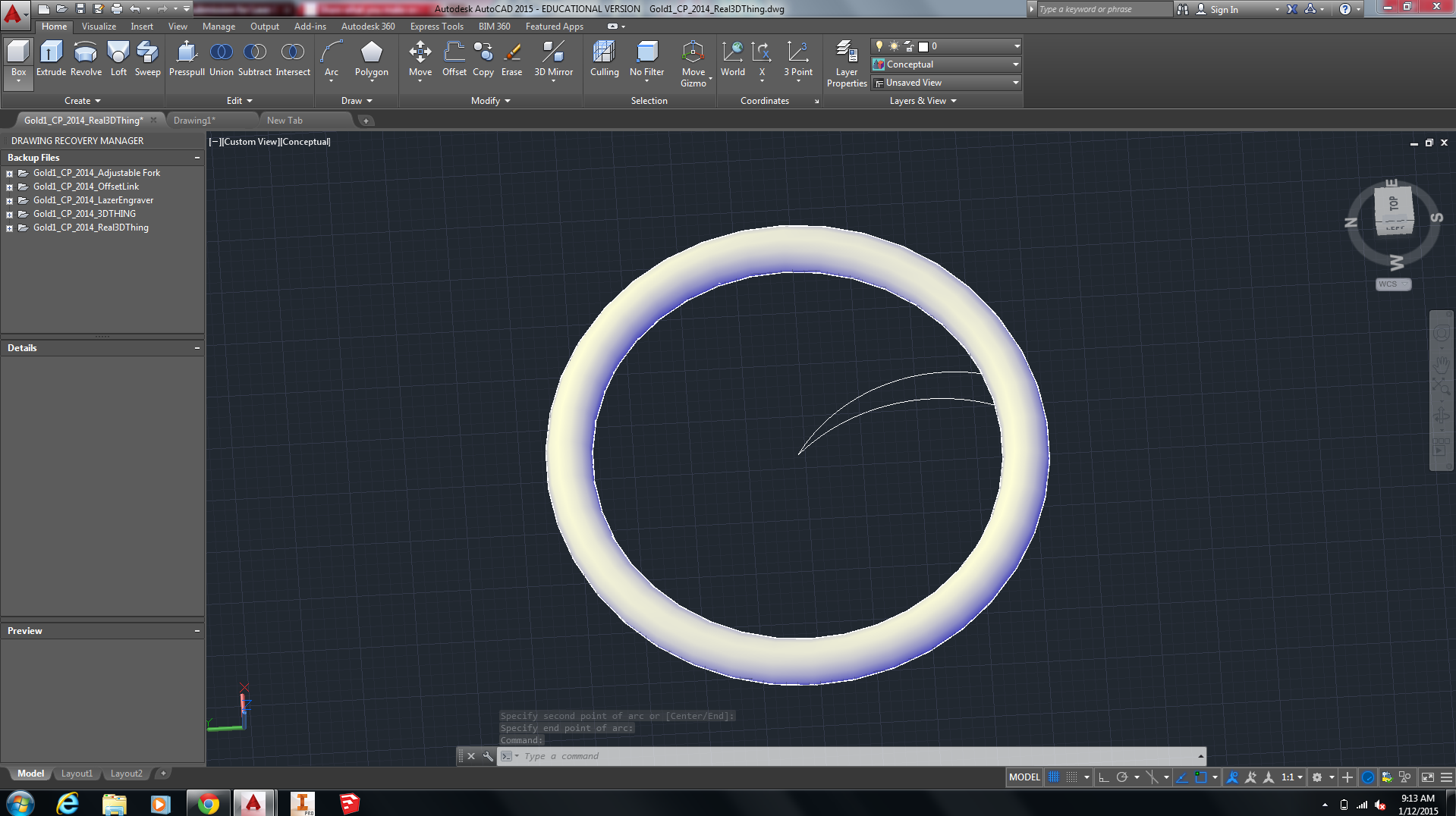 real step 2, 2 arcs 9 inch long 110 degree curve, close arc.PNG