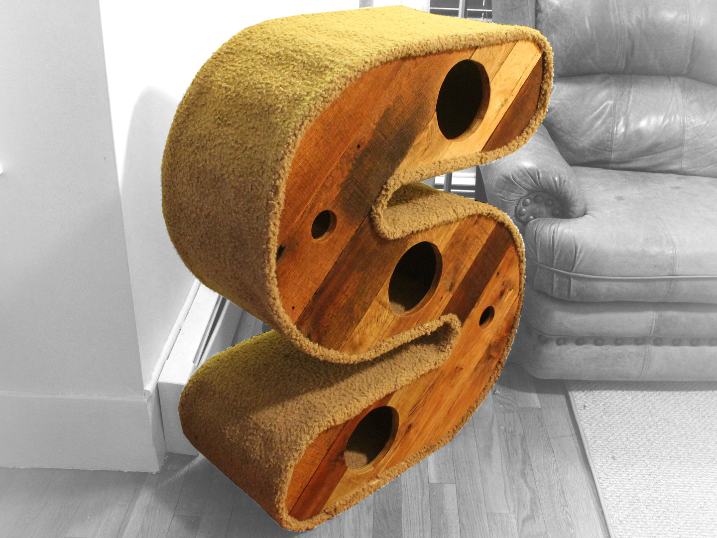 reclaimed recycled cat house tunnel 1.png