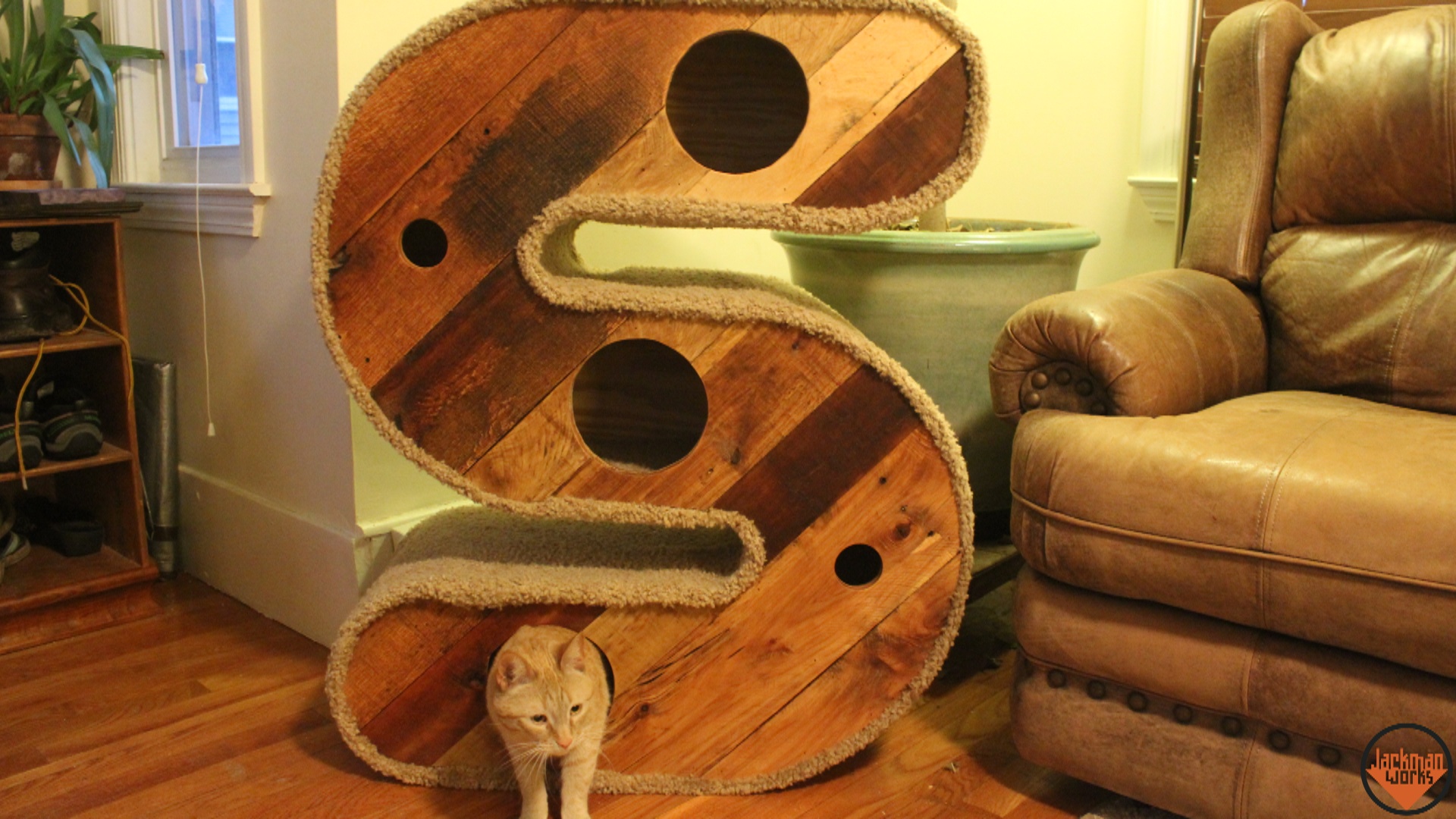 reclaimed recycled cat house tunnel 16.jpg