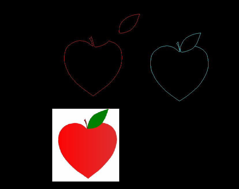 red apple green leaf.png