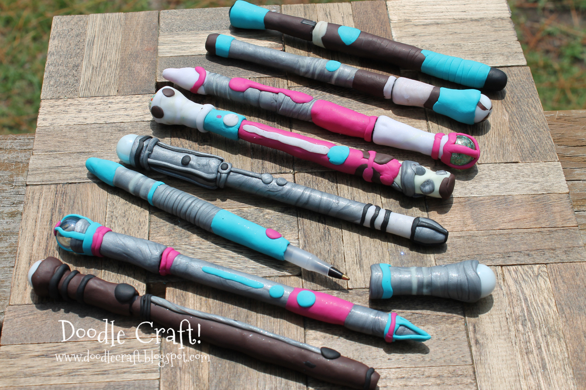 removable lids pens custom sonic screwdrivers clay diy.jpg