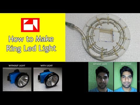 ring led light for vlogs and product photography