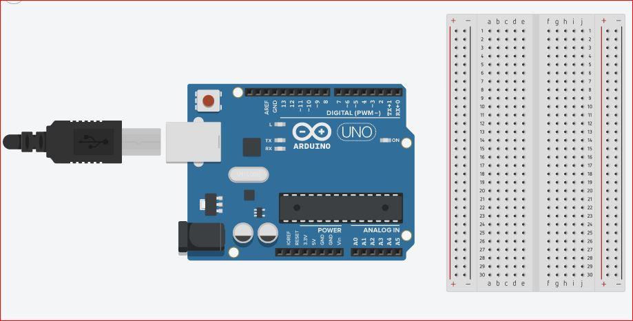 robo own creation traffic light controller audrino breadboard.JPG