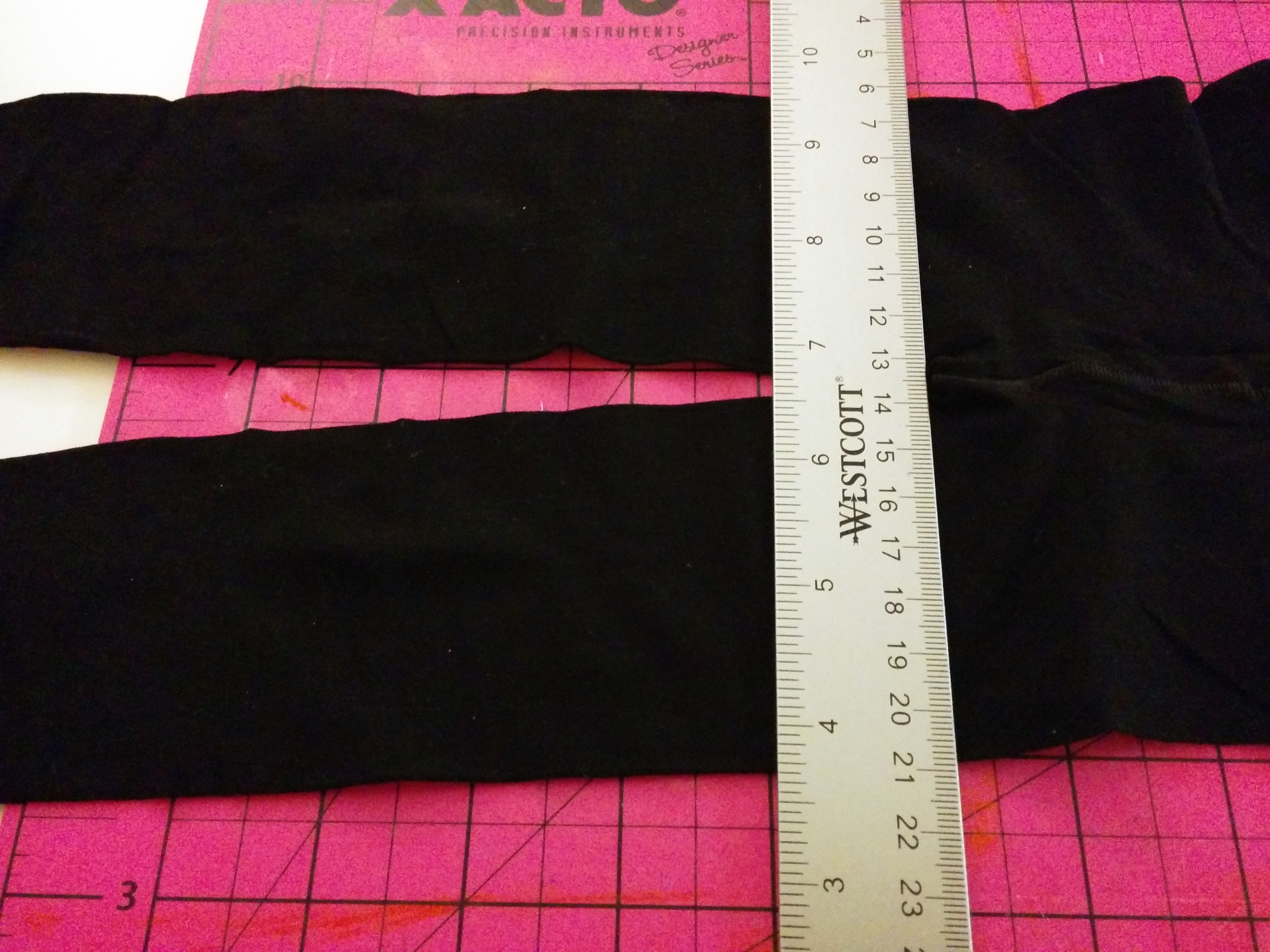 ruler position to cut off top of tights.jpg