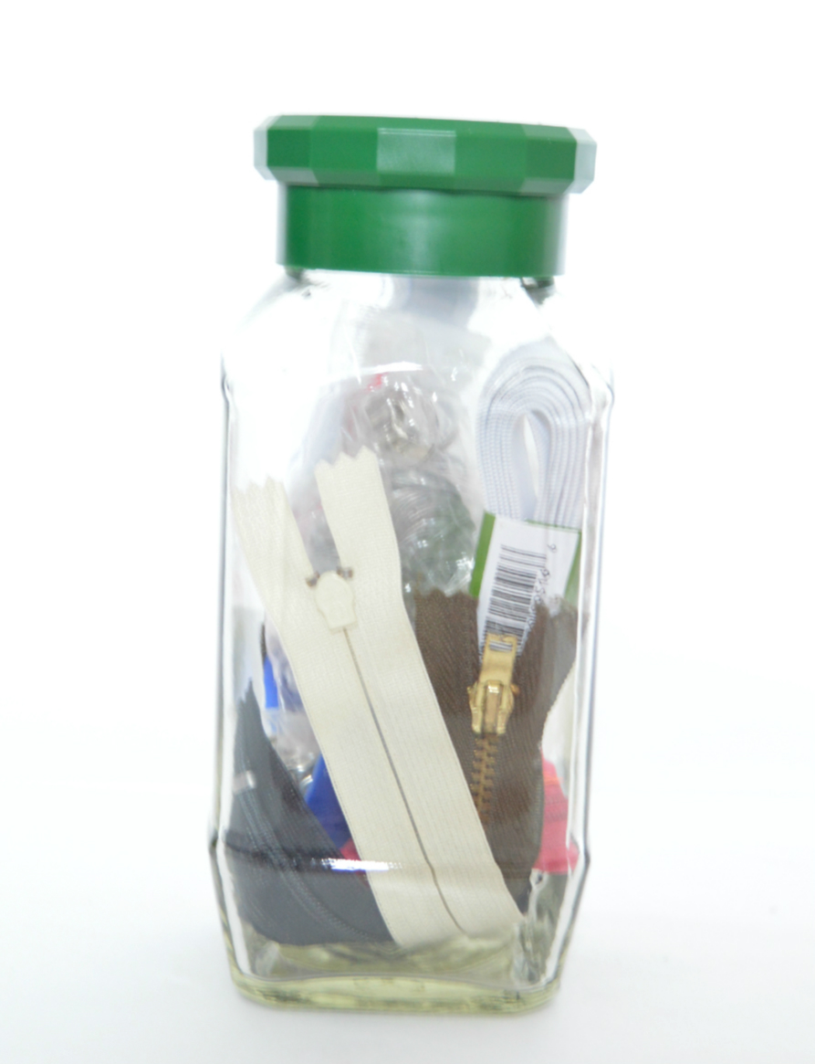 sewing supplies in glass containers 1.jpg