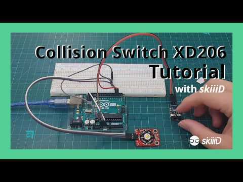 skiiiD - Easiest way to code Collision Switch XD206 on Arduino.