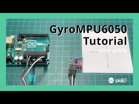 skiiiD - Easiest way to code Gyro MPU6050 on Arduino.