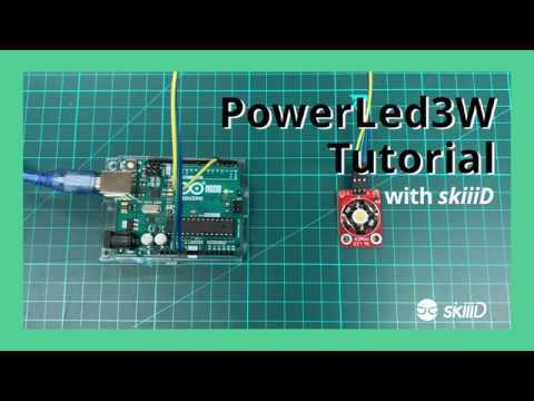 skiiiD - Easiest way to code PowerLed3W on Arduino.