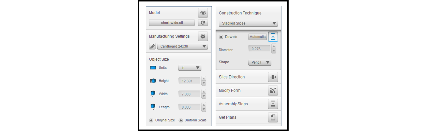 slicer settings instructables.png