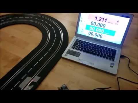 slotcar timer interface