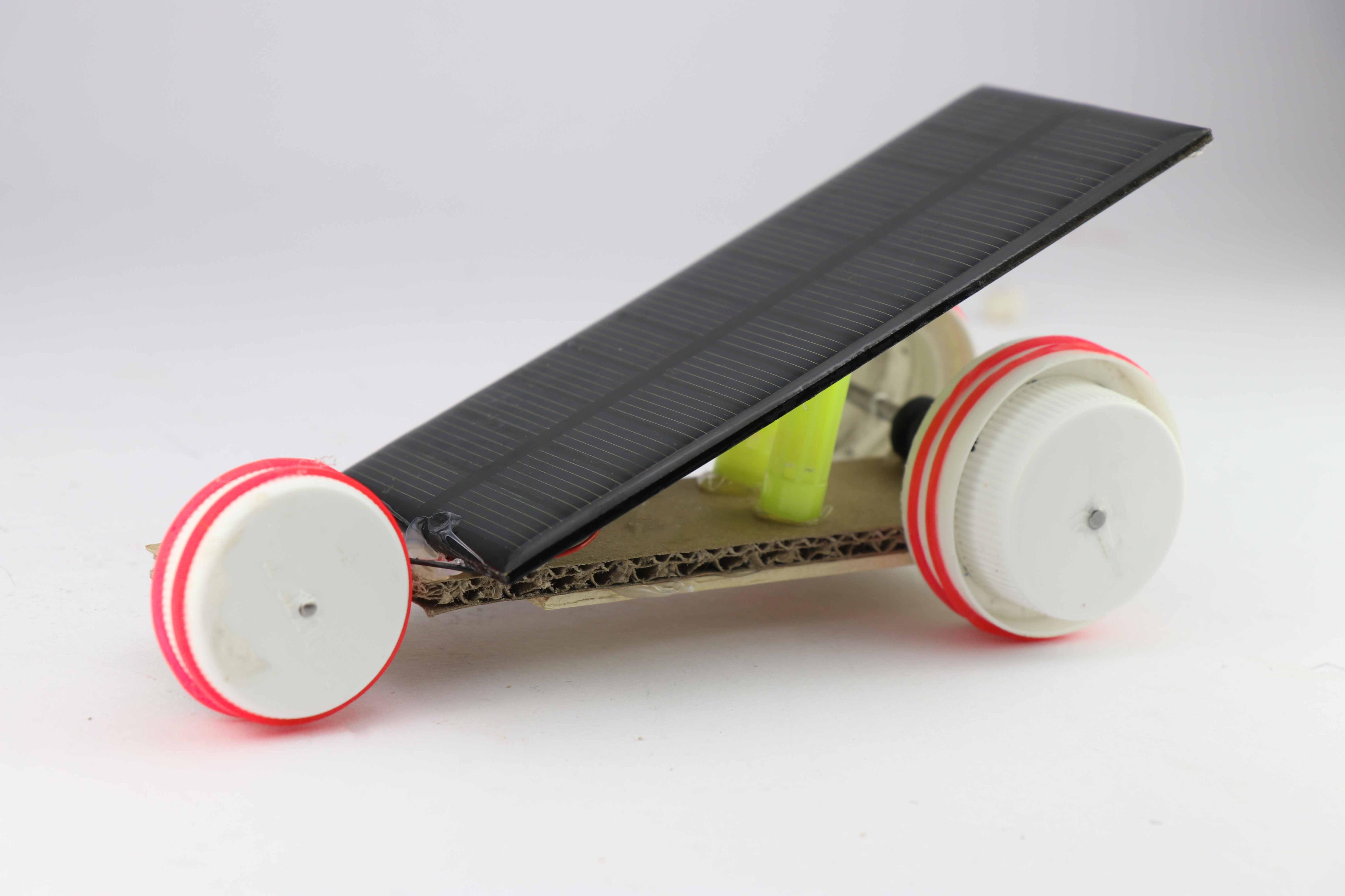 solar car from reused materials.JPG