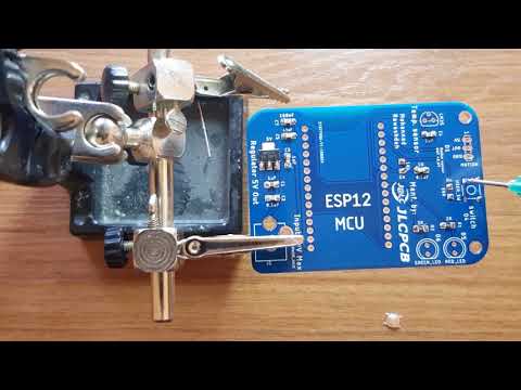 soldering PCB using solder paste and Heat plate