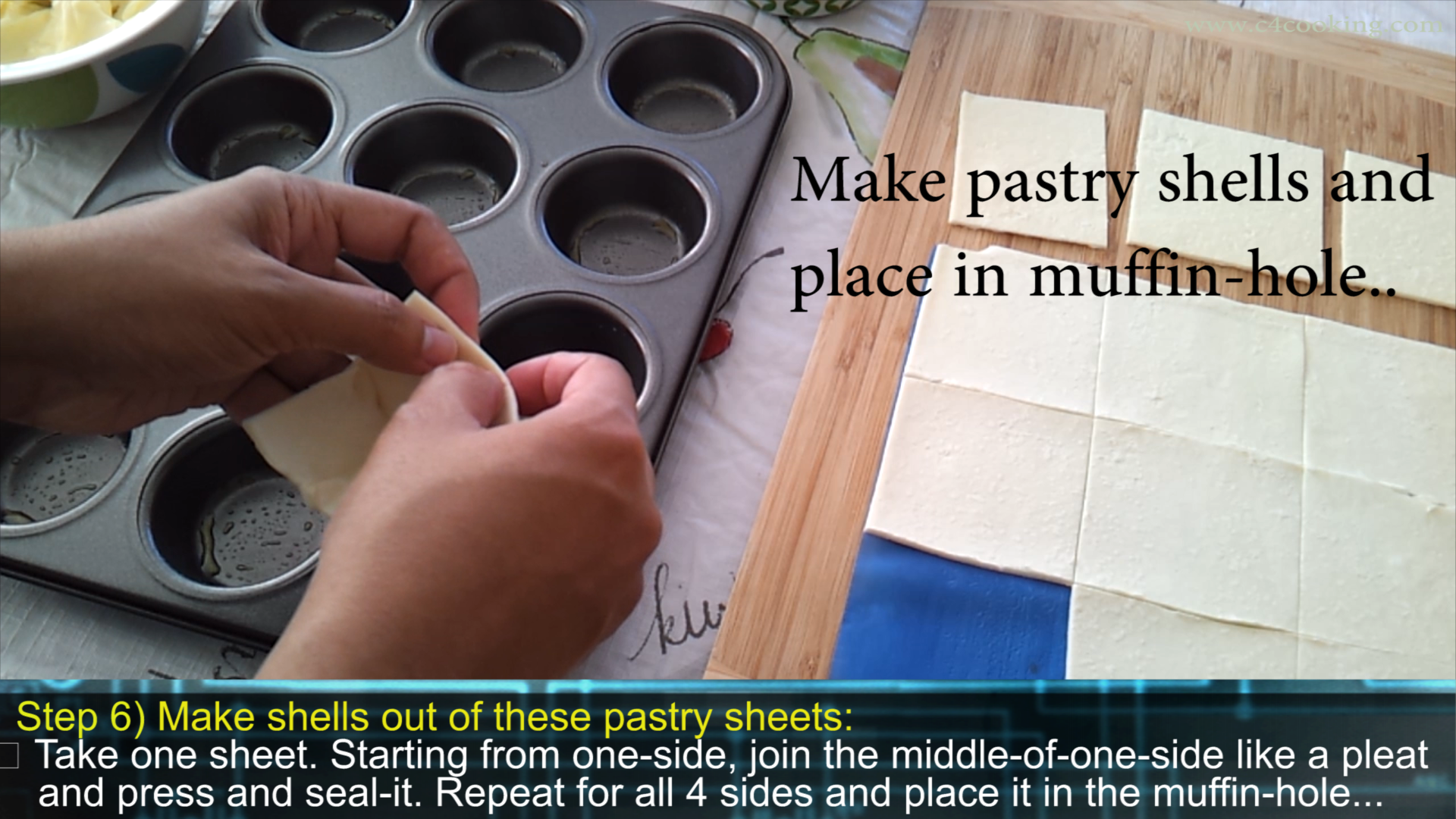 step 6 - make pastry shells.bmp