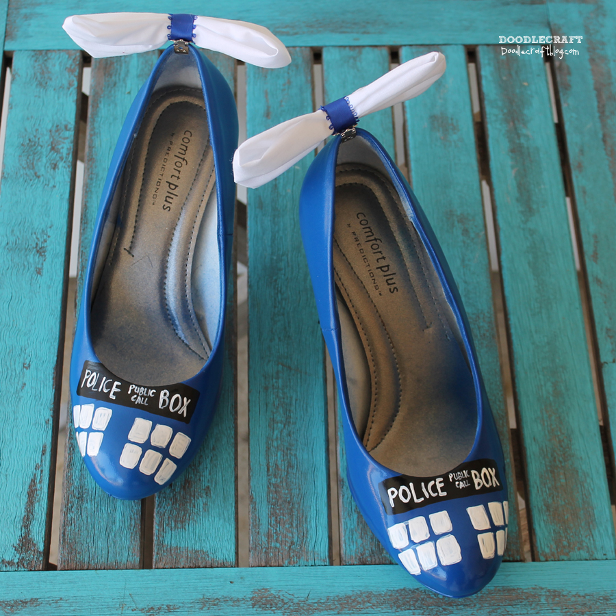 tardis something blue doctor who wedding shoes painted heels police box (1).JPG