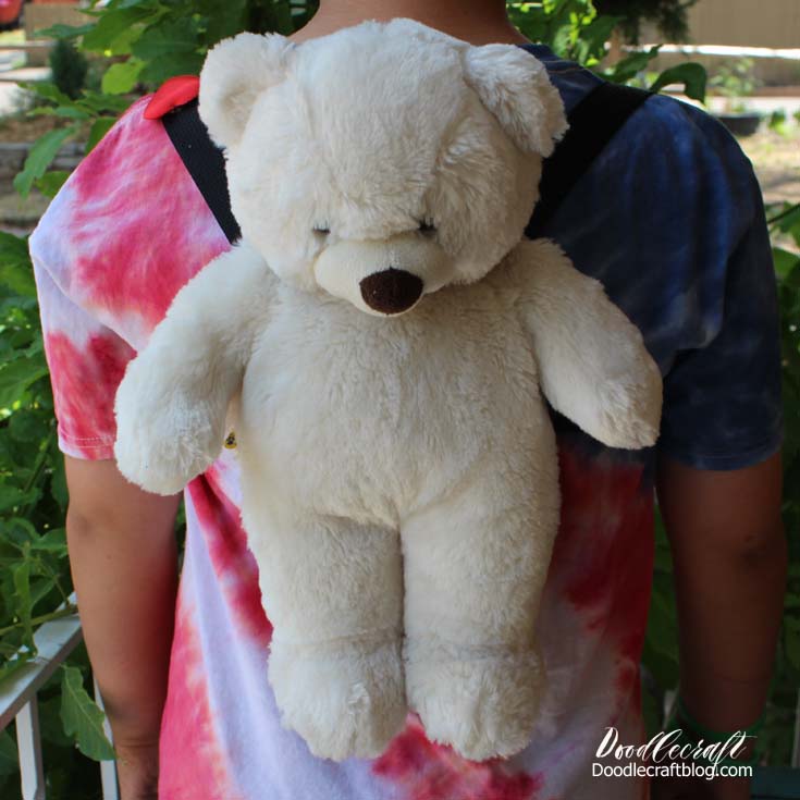 teddy bear backpack diy how to make sew plushie plush toy (4).JPG