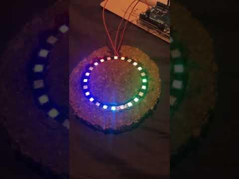 testing the LED ring