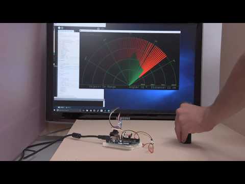 tinyLiDAR Radar Demo