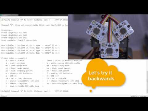 tinyLiDAR StretchGoal 1 - Auto Assign I2C Addresses