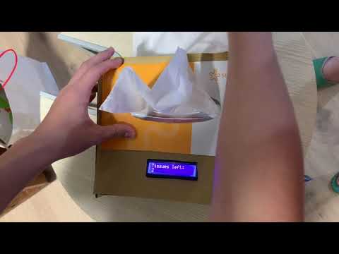 tissue countdown machine
