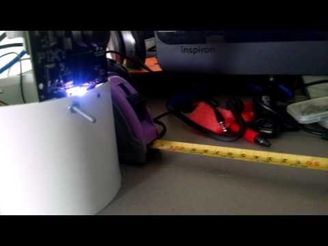 using the CMUcam Pixy Cam for distance calculation