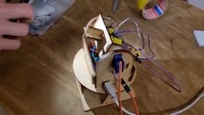 video solar tracker prototype