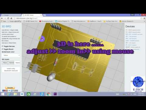 view your PCB in 3D