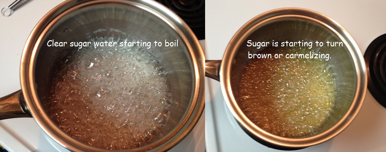 water and sugar coming to a boil.JPG