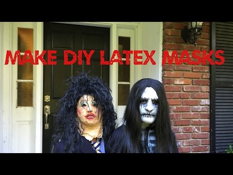 www.monstertutorials.com - How to make a latex mask tutorial