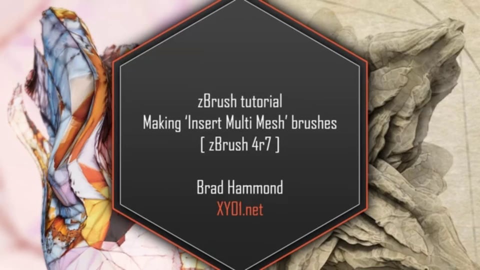 zBrush tutorial: Creating 'Insert Multi Mesh' Brushes [zBrush 4r7]