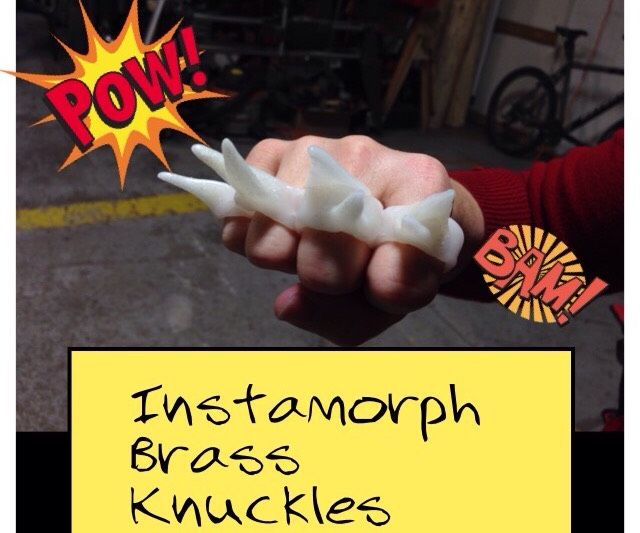 Instamorph Brass Knuckles (or Plastic)