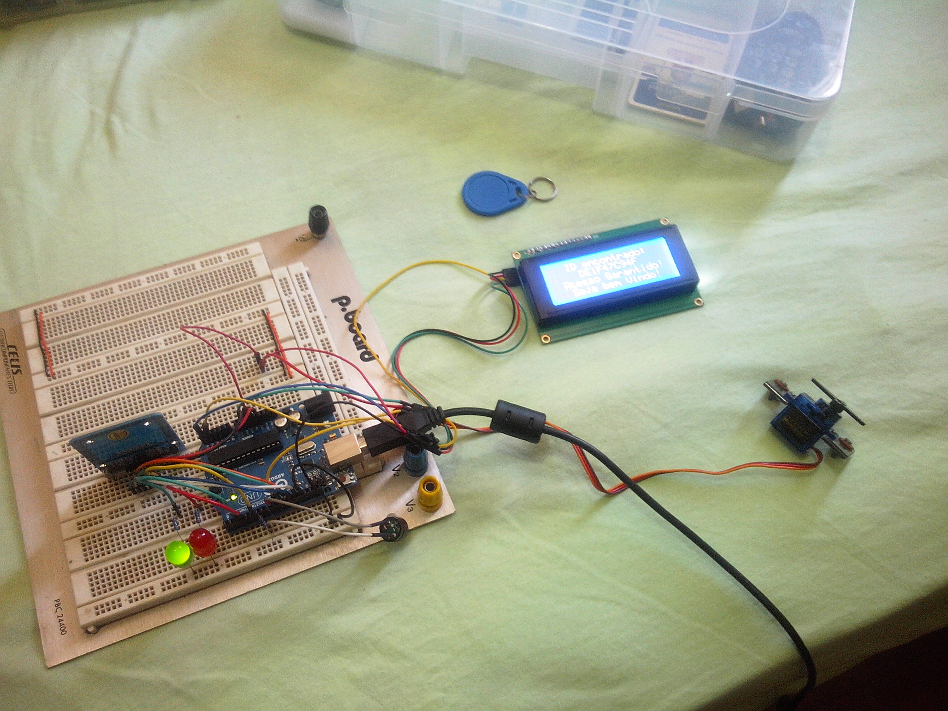 Security System and Access Control With Arduino and RFID