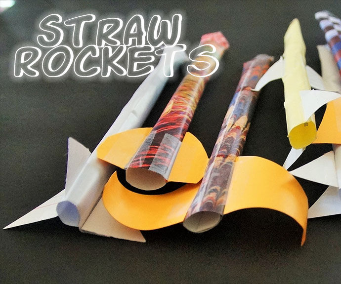 Straw Rockets