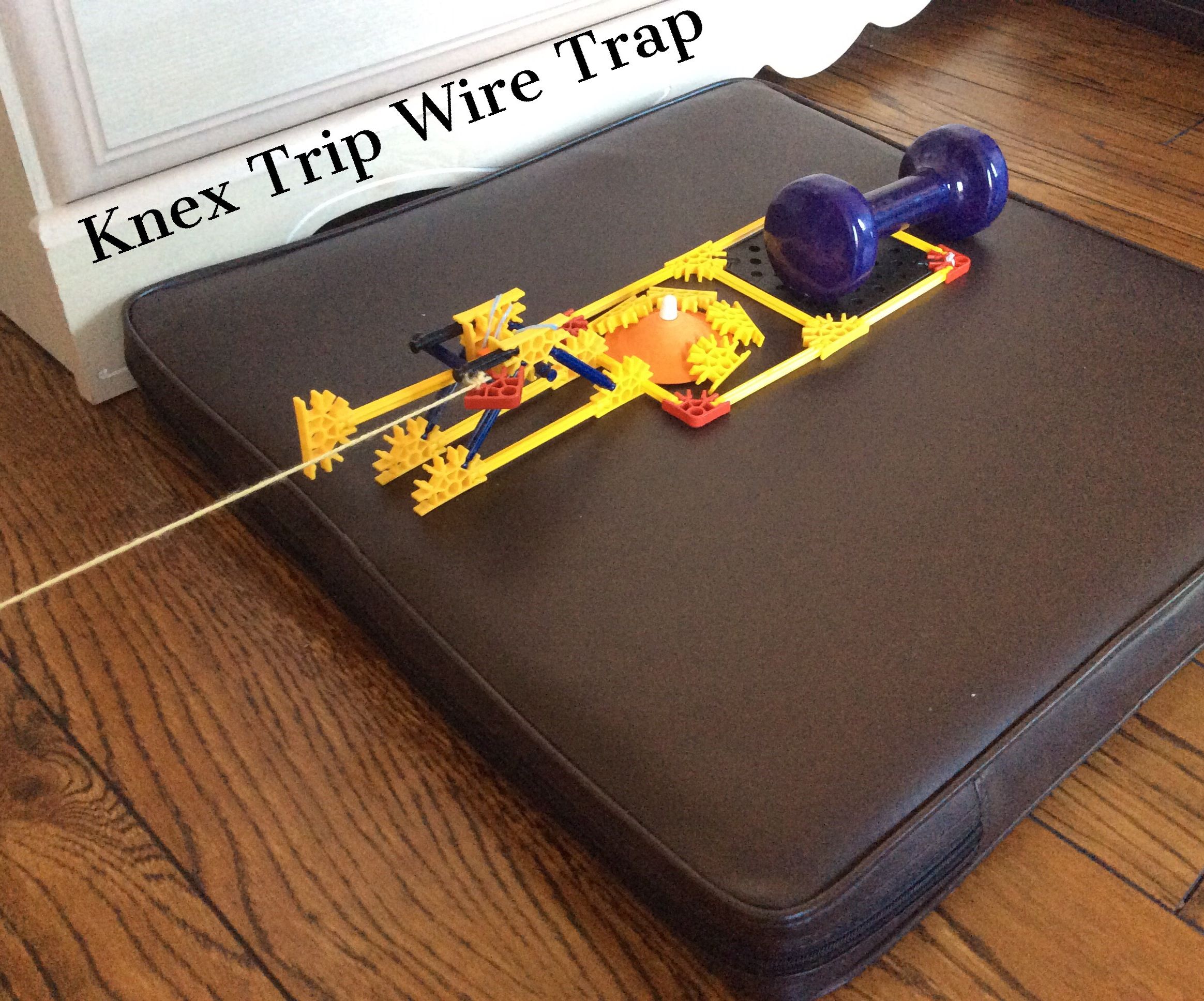Knex Trip Wire Trap!