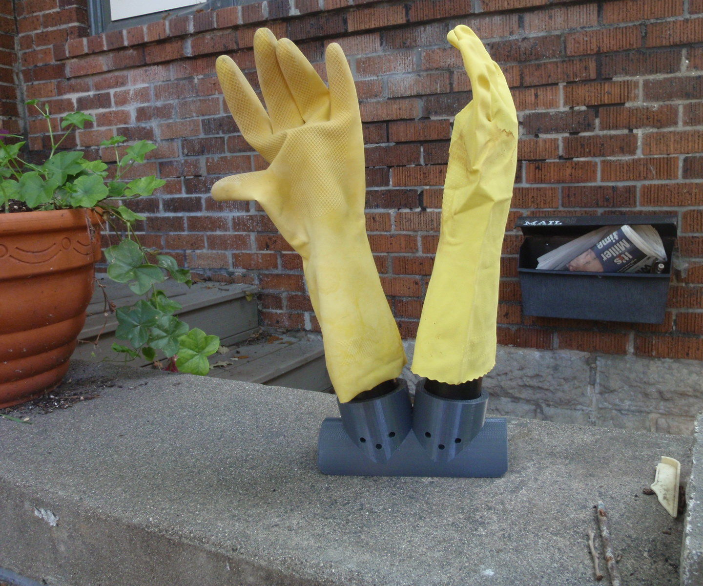 Dish Glove Rack