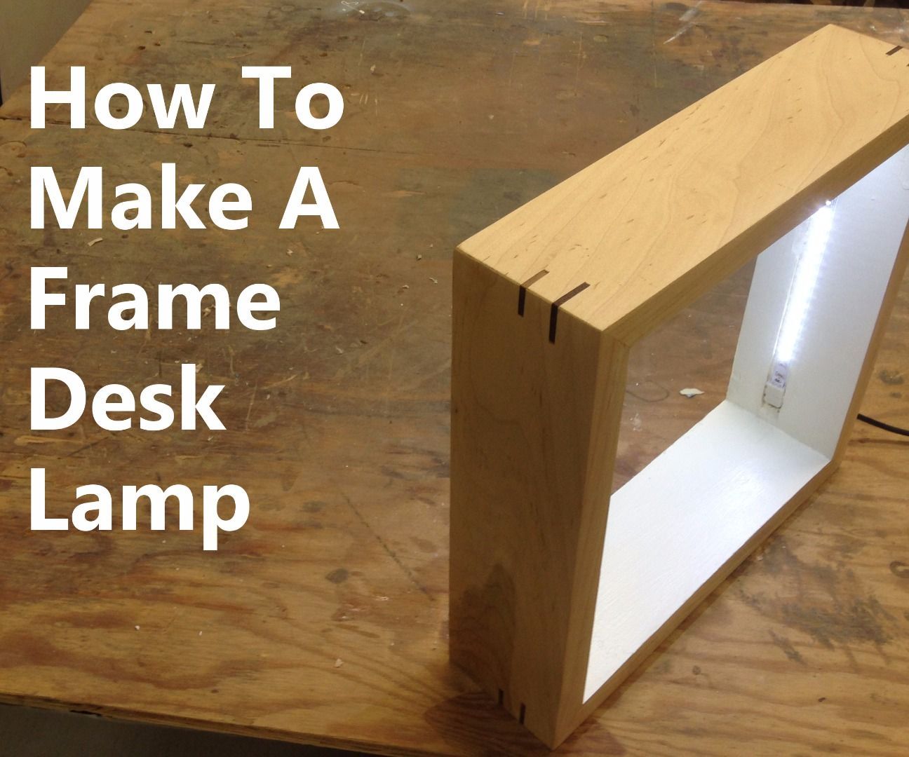 Picture Frame Desk Lamp