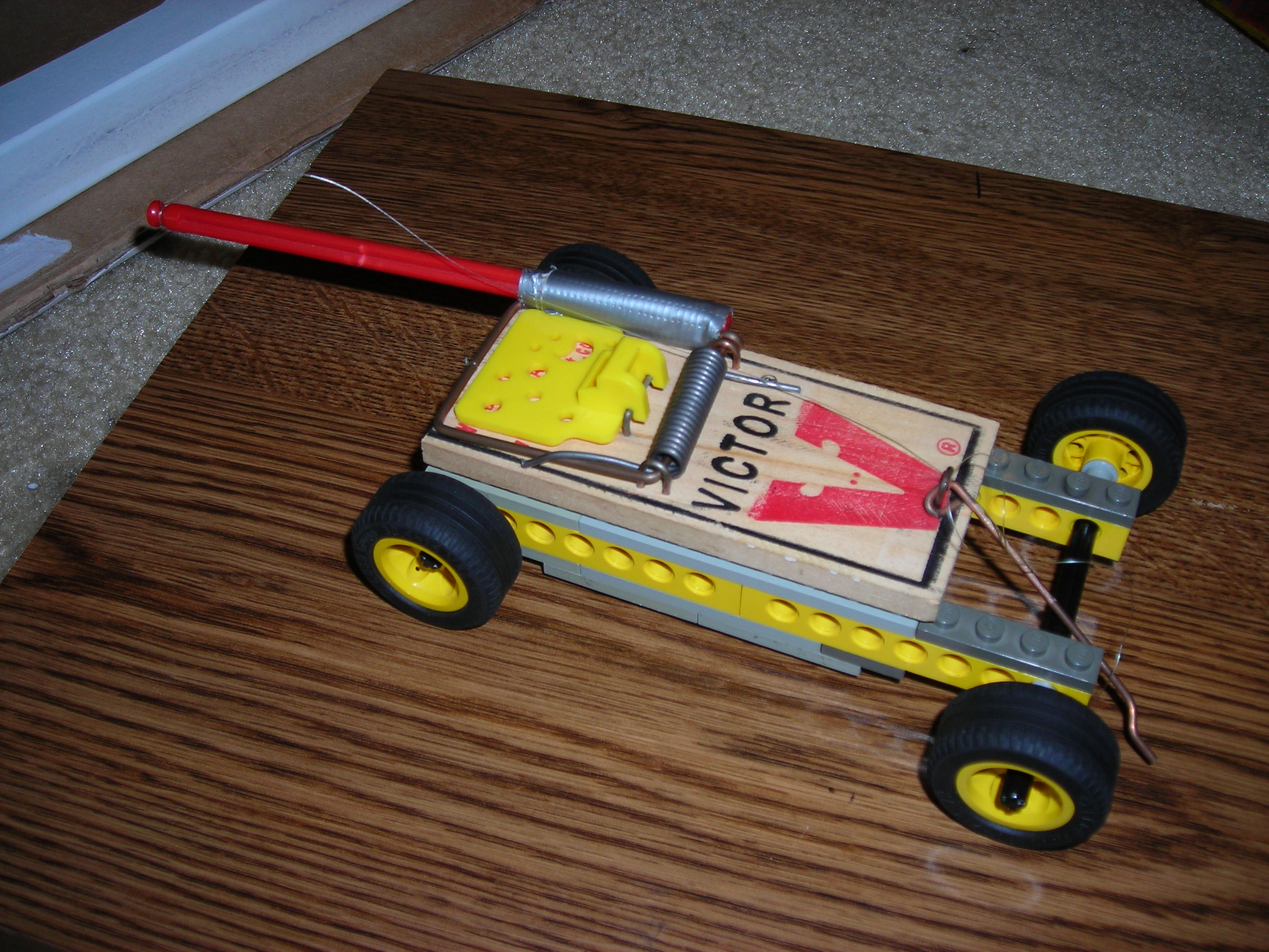 Lego Mousetrap Car