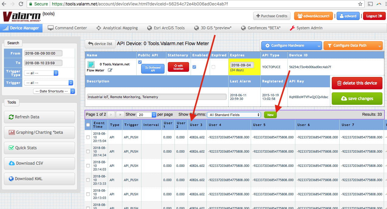 Flow Meter Monitor Water Levels Usage TUF 2000 Tools.Valarm.net Valarm Tools Cloud Industrial IoT Sensors 19.png