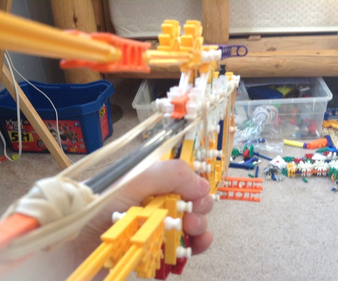 The knex TRAP v.2 TRAIL Ten Round Assault Infantry Long-rifle